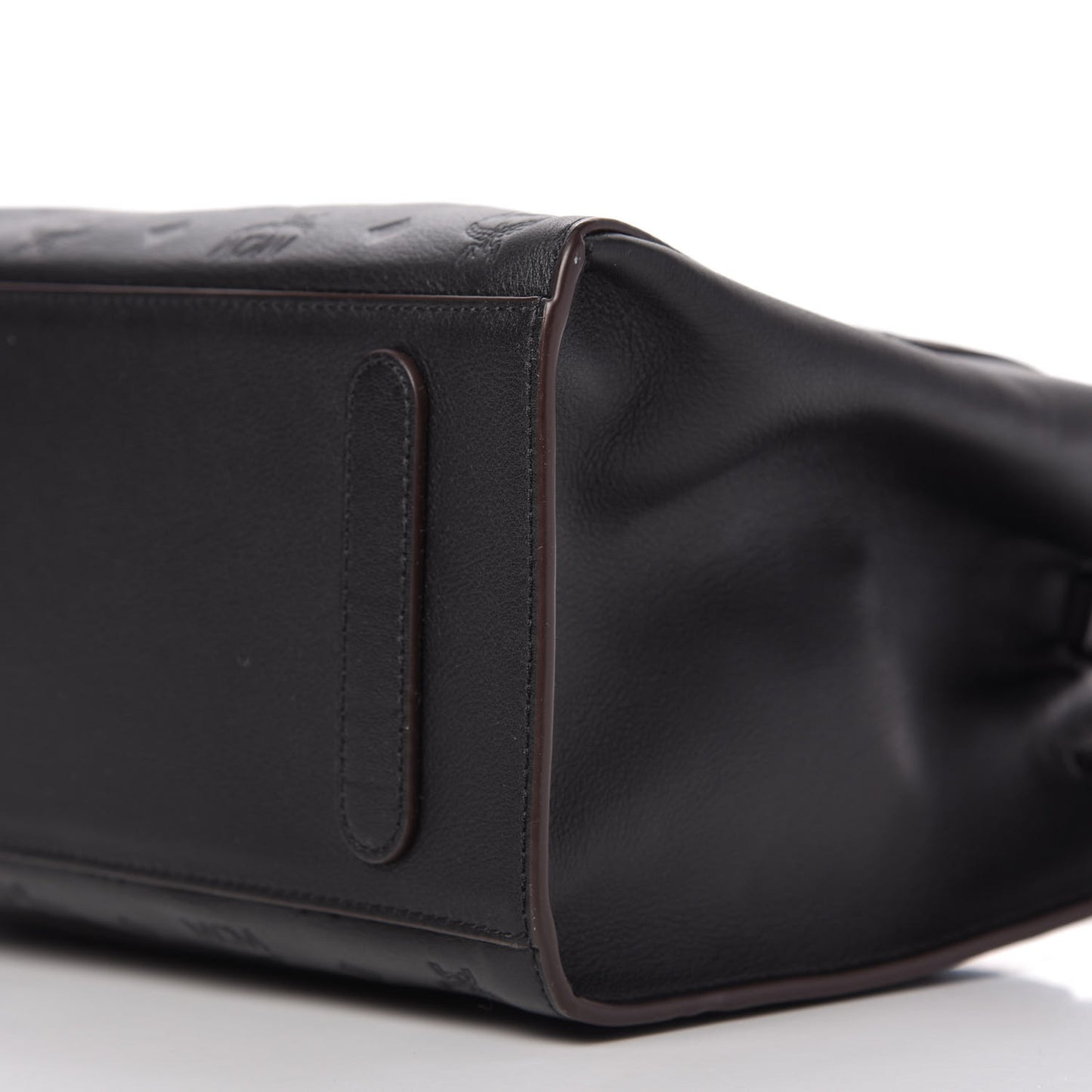 Calfskin Ottomar Monogram Medium Essential Tote Black