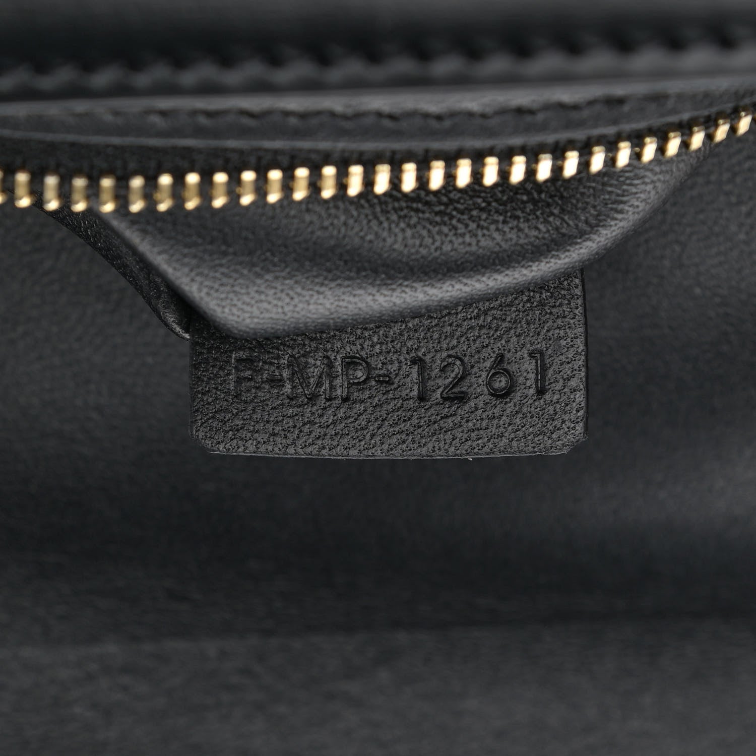 Celine Shiny Calfskin Nano Triomphe Black 7 of 11