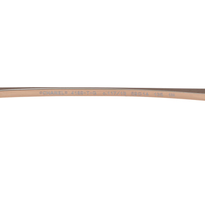 Chanel Metal Aviator CC Sunglasses 4189-T-Q Rose 5 of 8