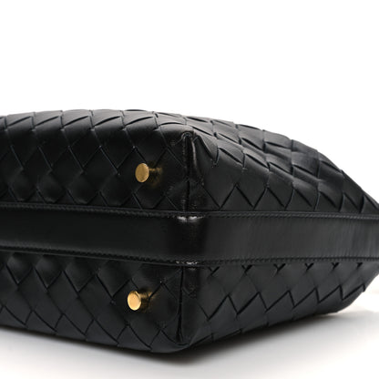 Bottega Veneta Calfskin Nappa Intrecciato Mini Wallace Black 11 of 11
