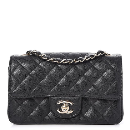 Chanel Caviar Quilted Mini Rectangular Flap Black 1 of 8