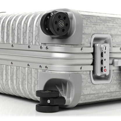 Christian Dior X RIMOWA Aluminum Gradient Cabin Luggage Silver 9 of 9