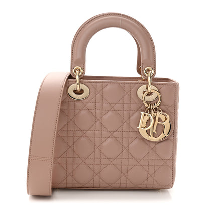 Christian Dior Lambskin Cannage Small My ABC Dior Lady Dior Blush 1 of 11