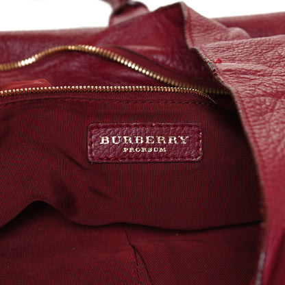 Burberry Prorsum Deerskin Tote Red 6 of 17