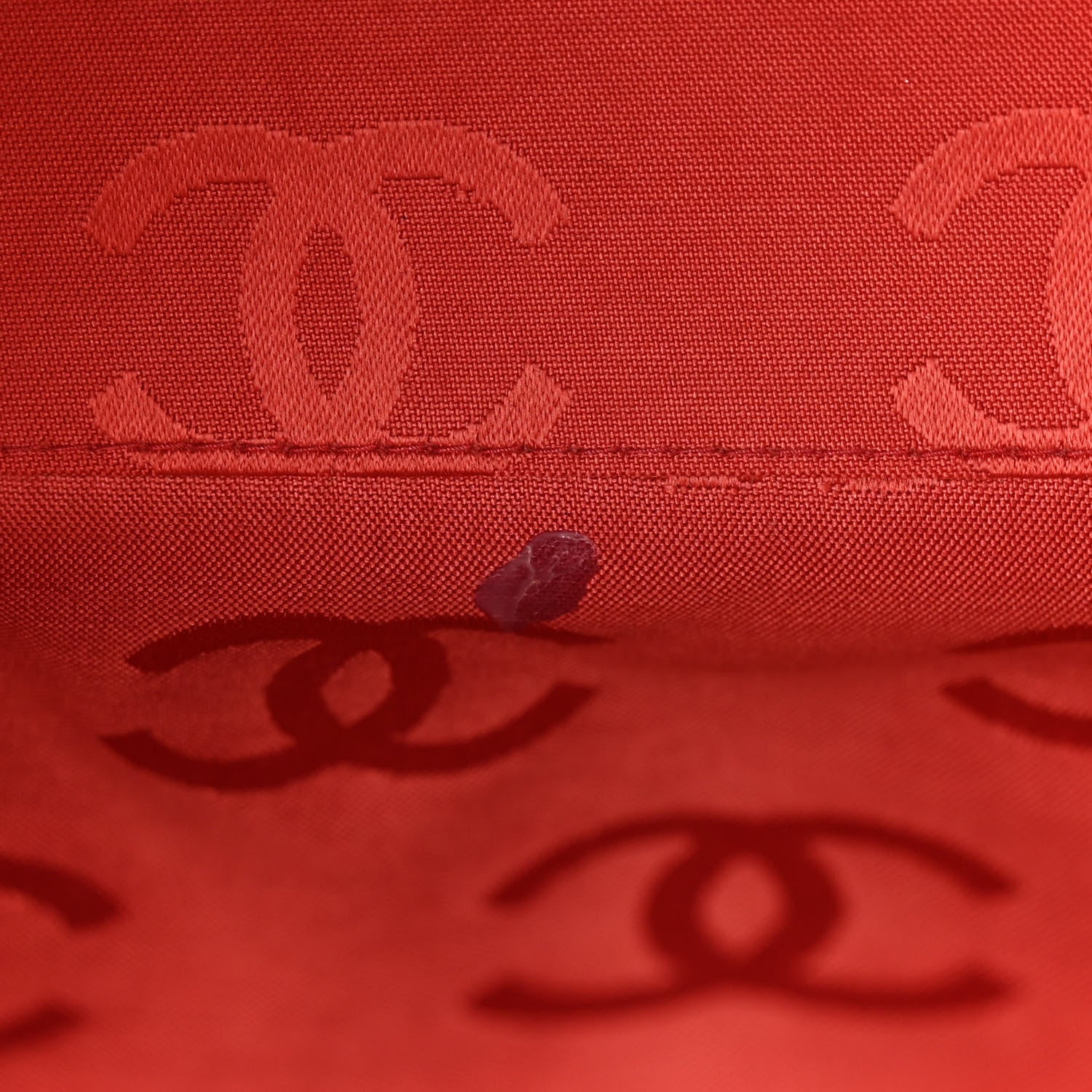 Chanel Calfskin Wild Stitch Tote Red 11 of 15