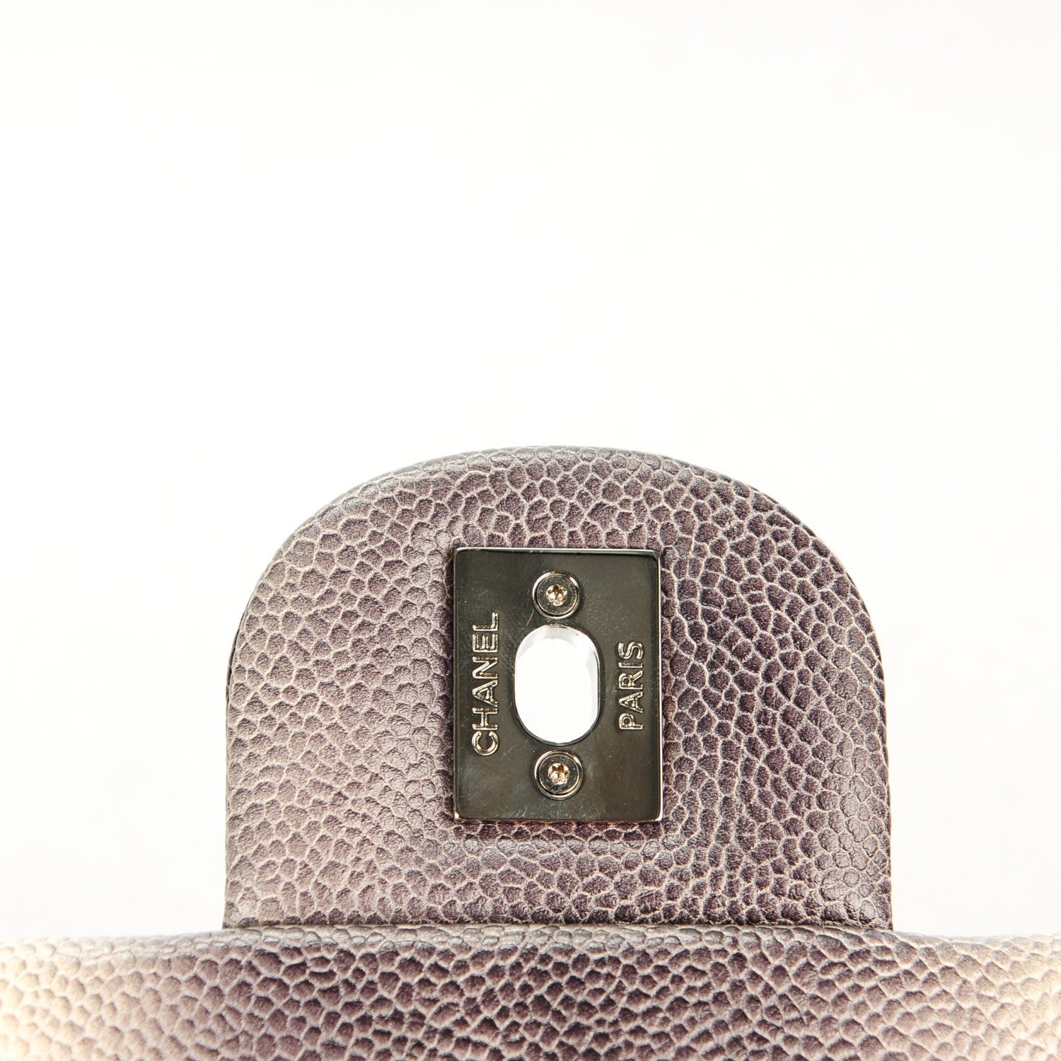 Chanel Caviar Quilted Large Ombre Single Flap Grey 5 of 8