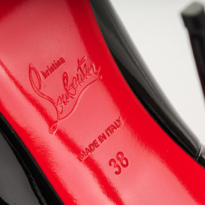 Christian Louboutin Patent So Kate 120 Pumps 38 Black 6 of 8