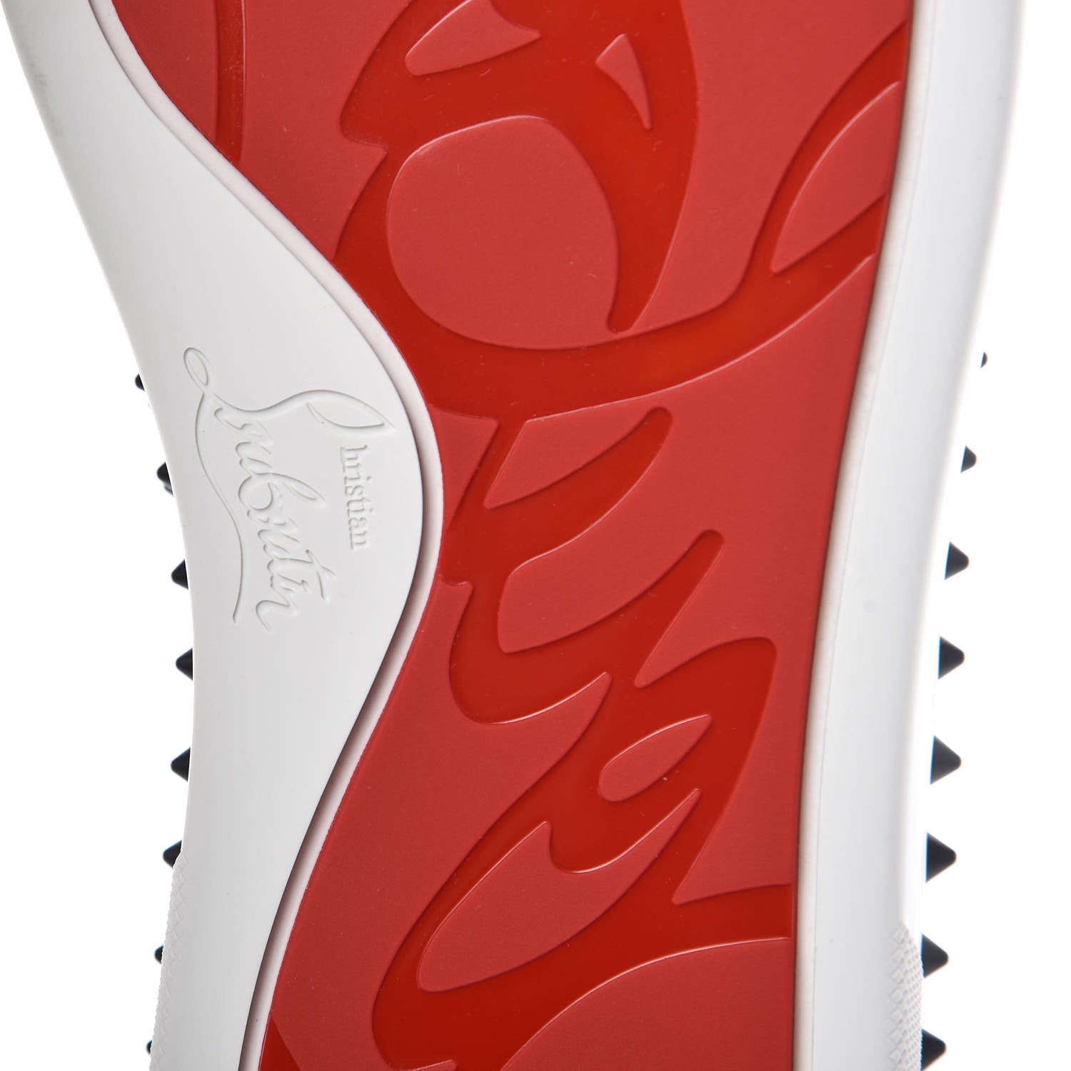 Christian Louboutin Nappa Scallop Pik Boat Flat 40 Black 7 of 10