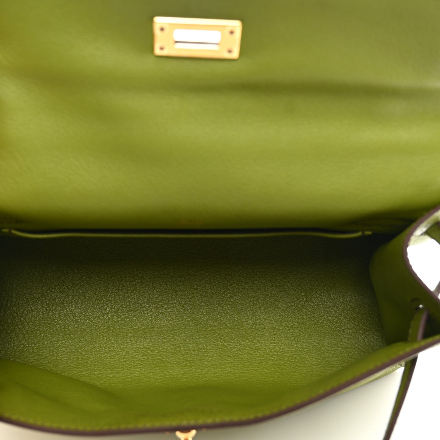 Swift Kelly Pochette Clutch Vert Anis