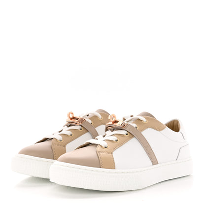 Hermes Calfskin Day Sneakers 37 Multicolor White 3 of 15