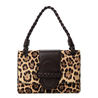 Valentino Garavani Calf Hair Leopard Print Handbag 1 of 9