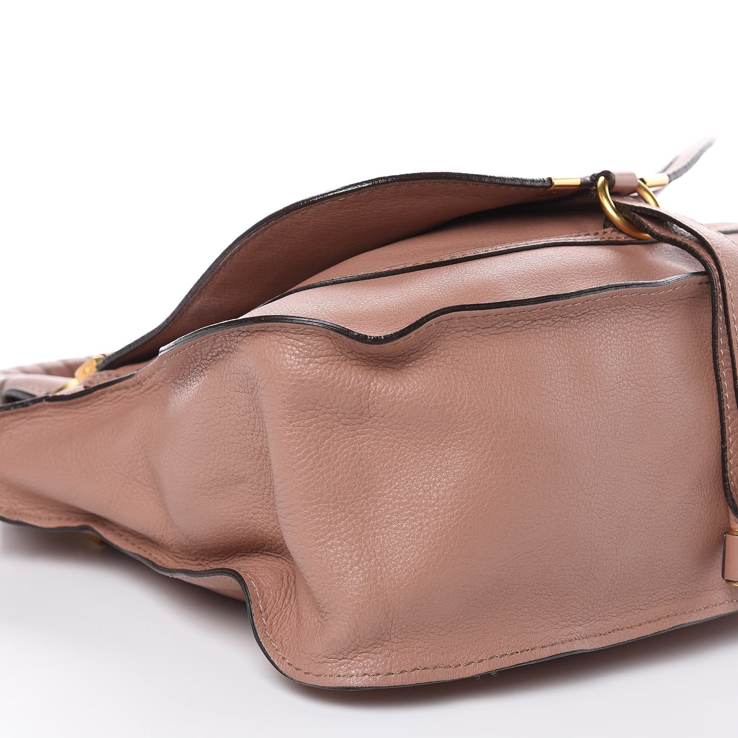 Calfskin Medium Marcie Satchel Nude