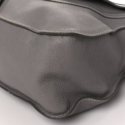 Chloe Calfskin Large Marcie Satchel Cashmere Grey 7 of 7