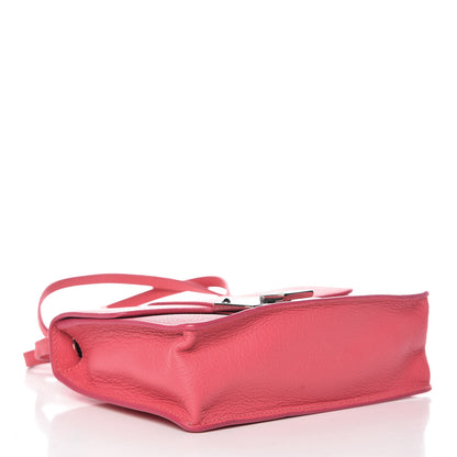 Jimmy Choo Soft Grainy Goatskin Rebel Crossbody Pink 4 of 8