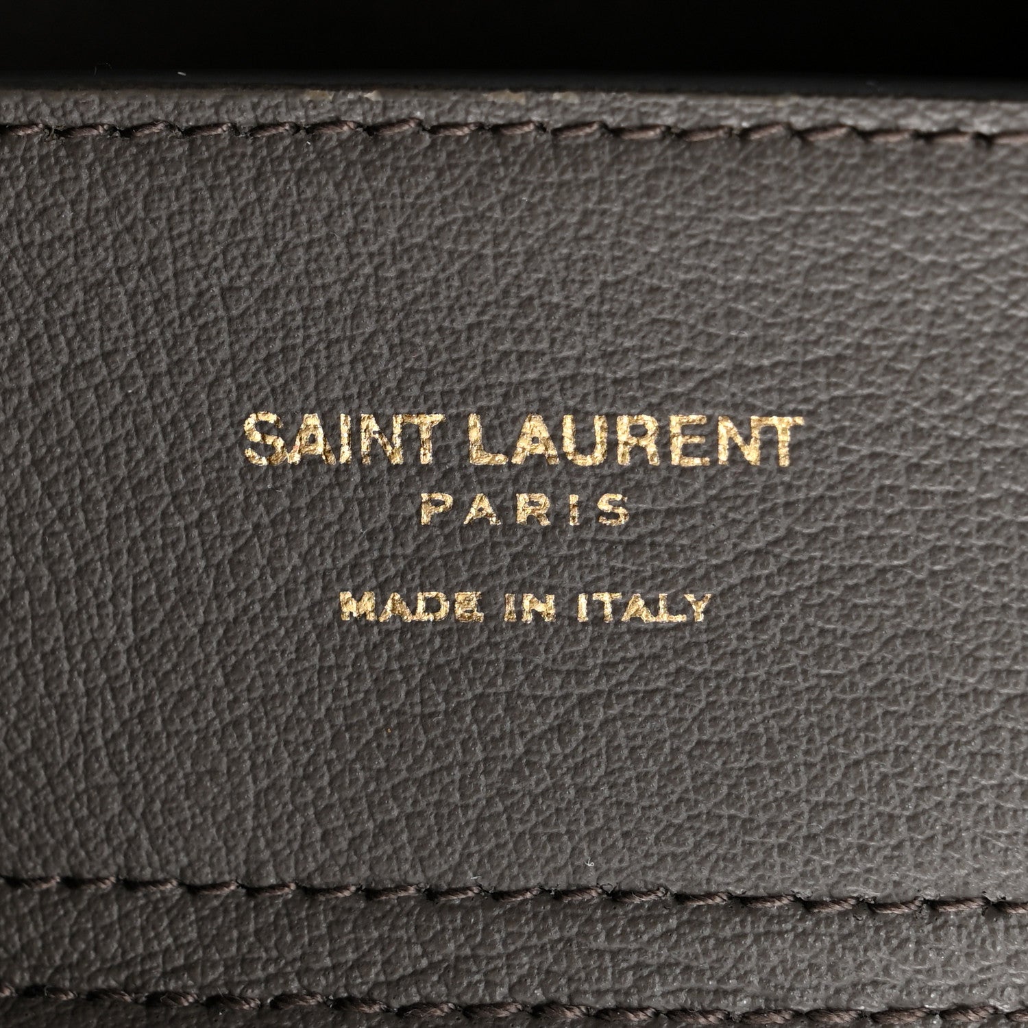 Saint Laurent Calfskin Large Shopping Tote Asphalt 7 of 16
