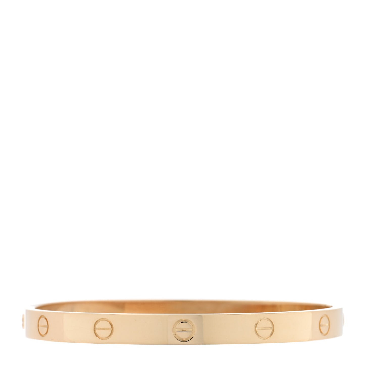 18K Yellow Gold LOVE Bracelet 19