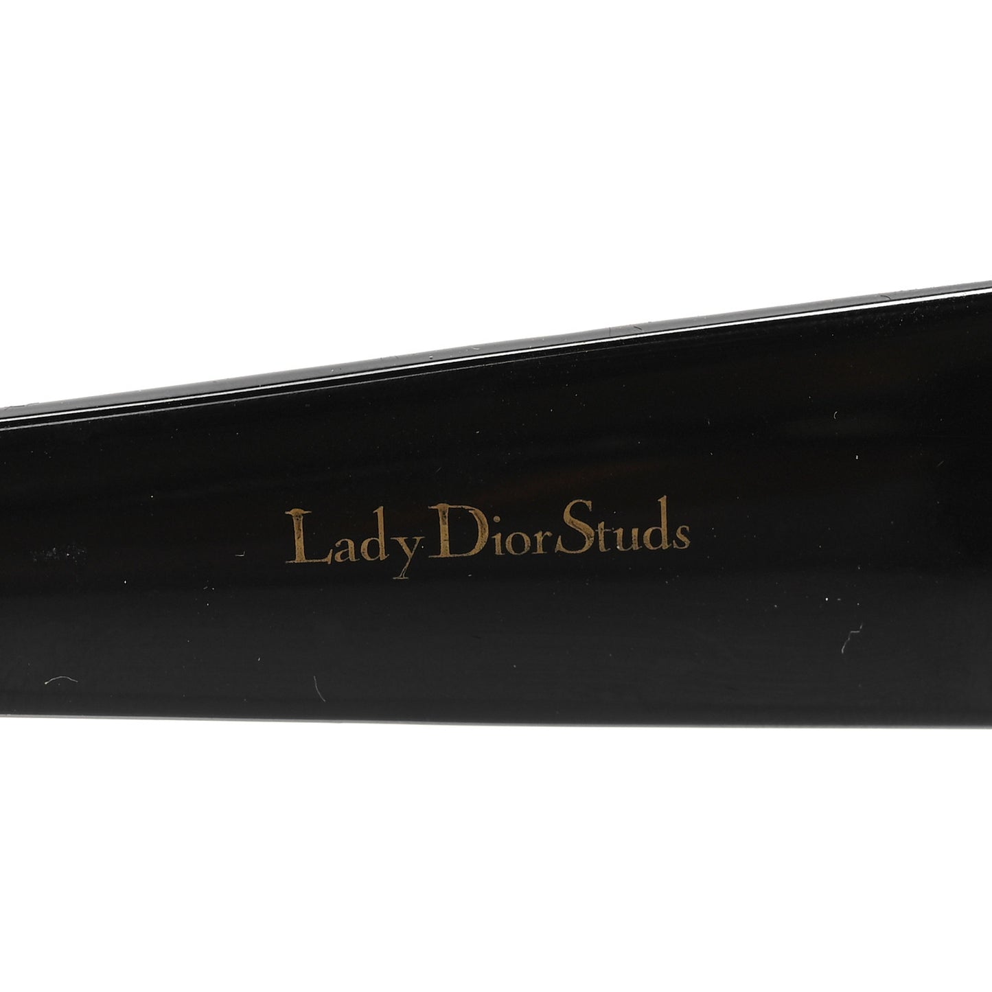 Acetate Lady Dior Studs Sunglasses Black