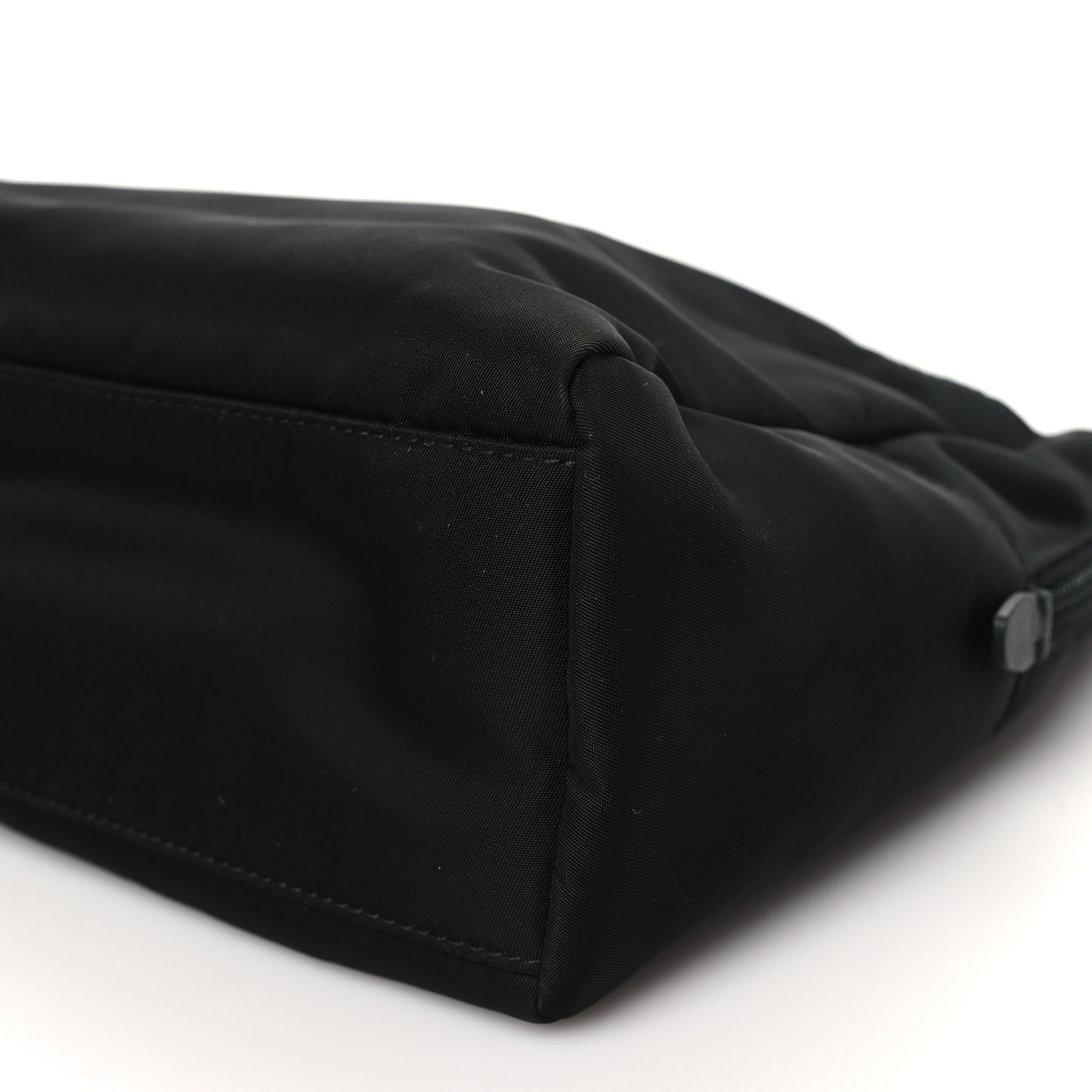 Re-Nylon Saffiano Travel Pouch Black Astrale