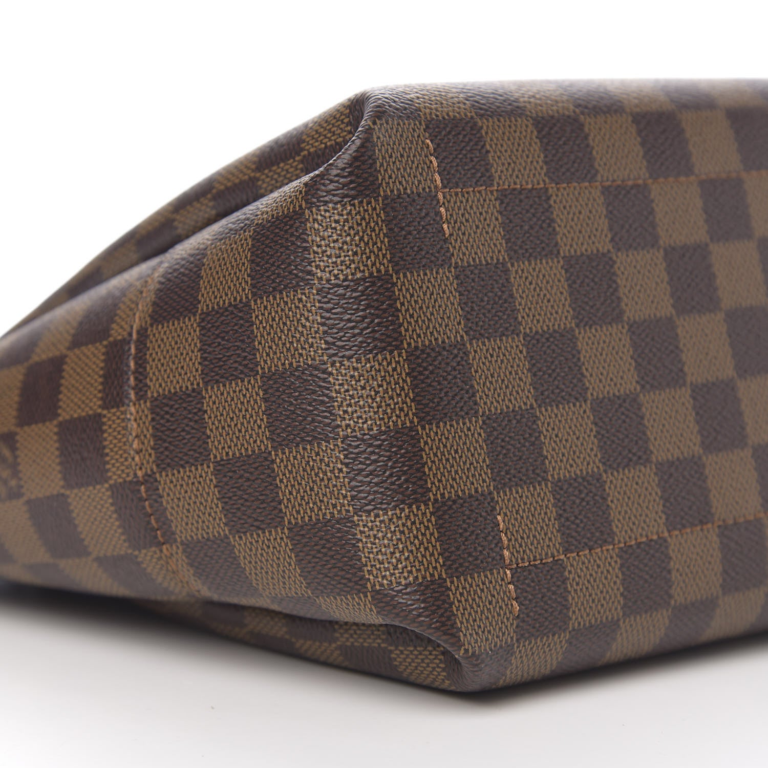 Louis Vuitton Damier Ebene Belmont PM Black 6 of 8