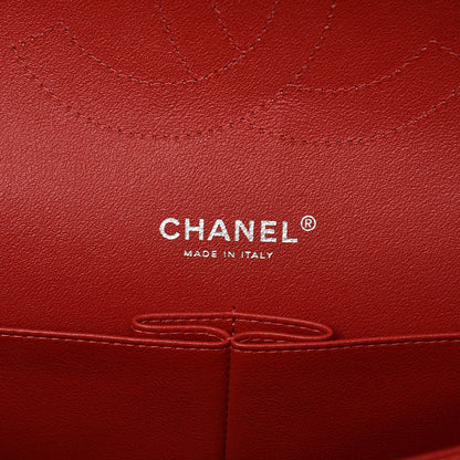 Chanel Caviar Quilted Jumbo Double Flap Red 6 of 7