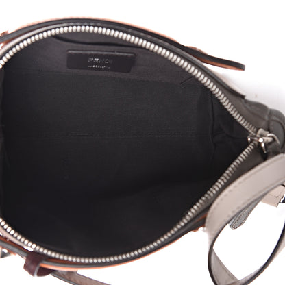Fendi Vitello Dolce 4 Color Mini By The Way Boston Bag Grigio Polvere Arancio Multicolor 5 of 13
