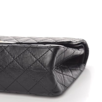 Chanel Aged Calfskin Quilted 2.55 Reissue 225 Flap Black 9 of 11