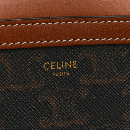 Celine Triomphe Canvas Small Camera Bag Tan 6 of 10