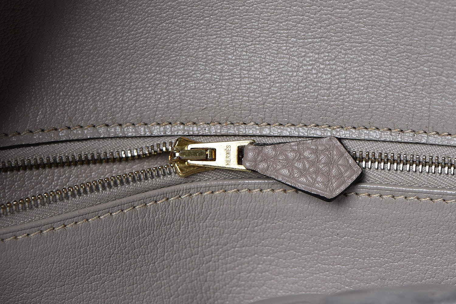 Hermes Togo Birkin 40 Gris Tourterelle 10 of 36