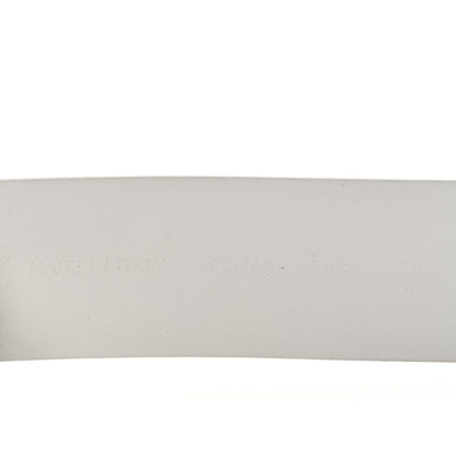 Christian Dior Calfskin 30 Montaigne 90 36 Belt White 3 of 6
