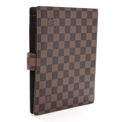 Louis Vuitton Damier Ebene Large Ring Agenda Cover 3 of 8