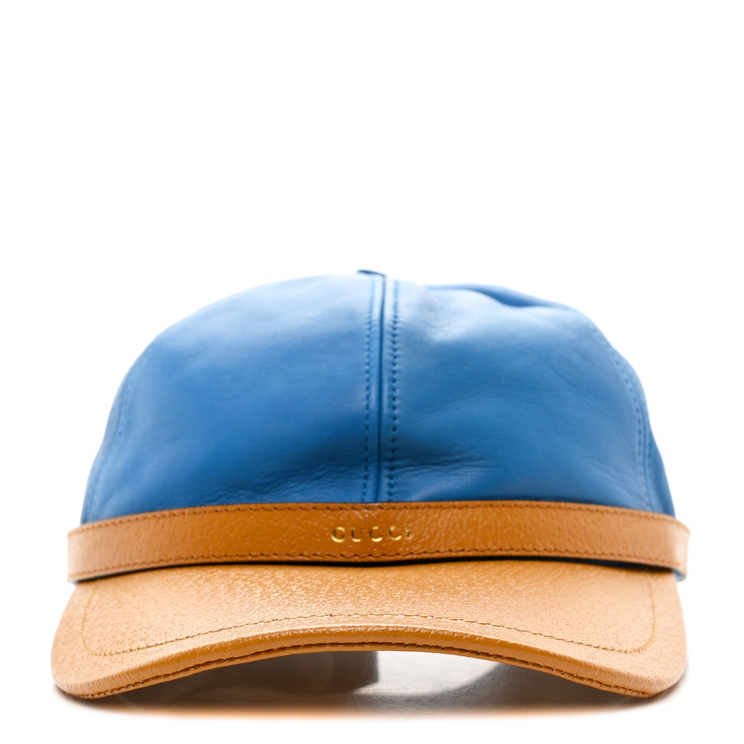 Gucci Lambskin Baseball Hat M Blue 3 of 9