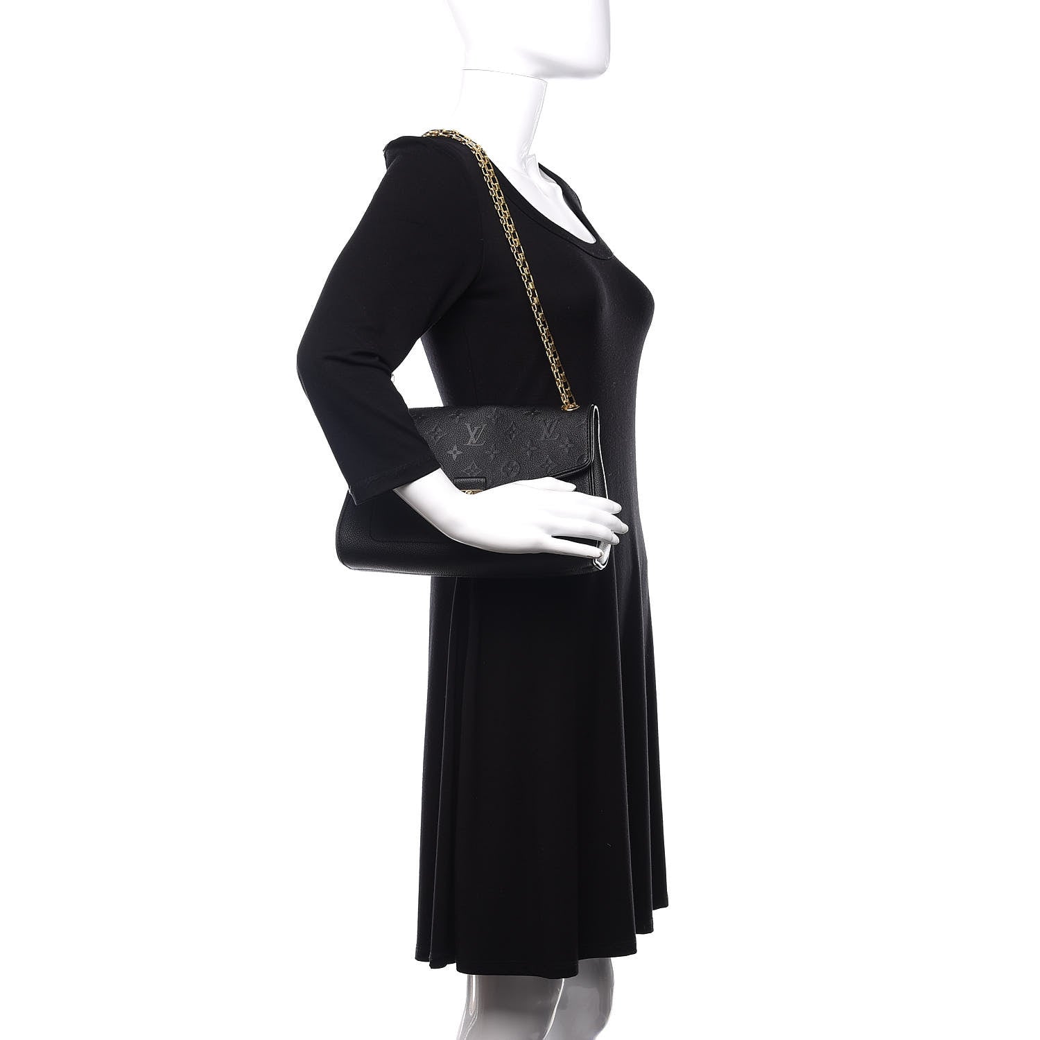 Louis Vuitton Empreinte Saint Germain PM Black 2 of 11