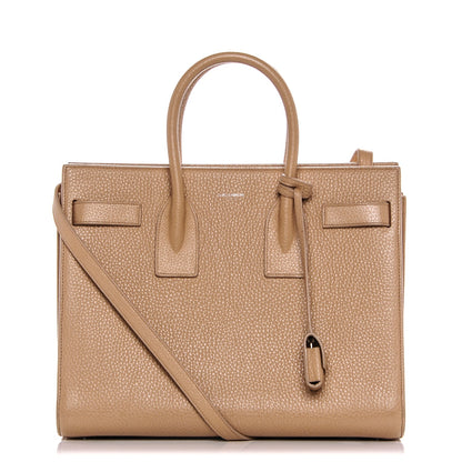 Saint Laurent Grained Calfskin Small Sac De Jour Nude Powder 1 of 8