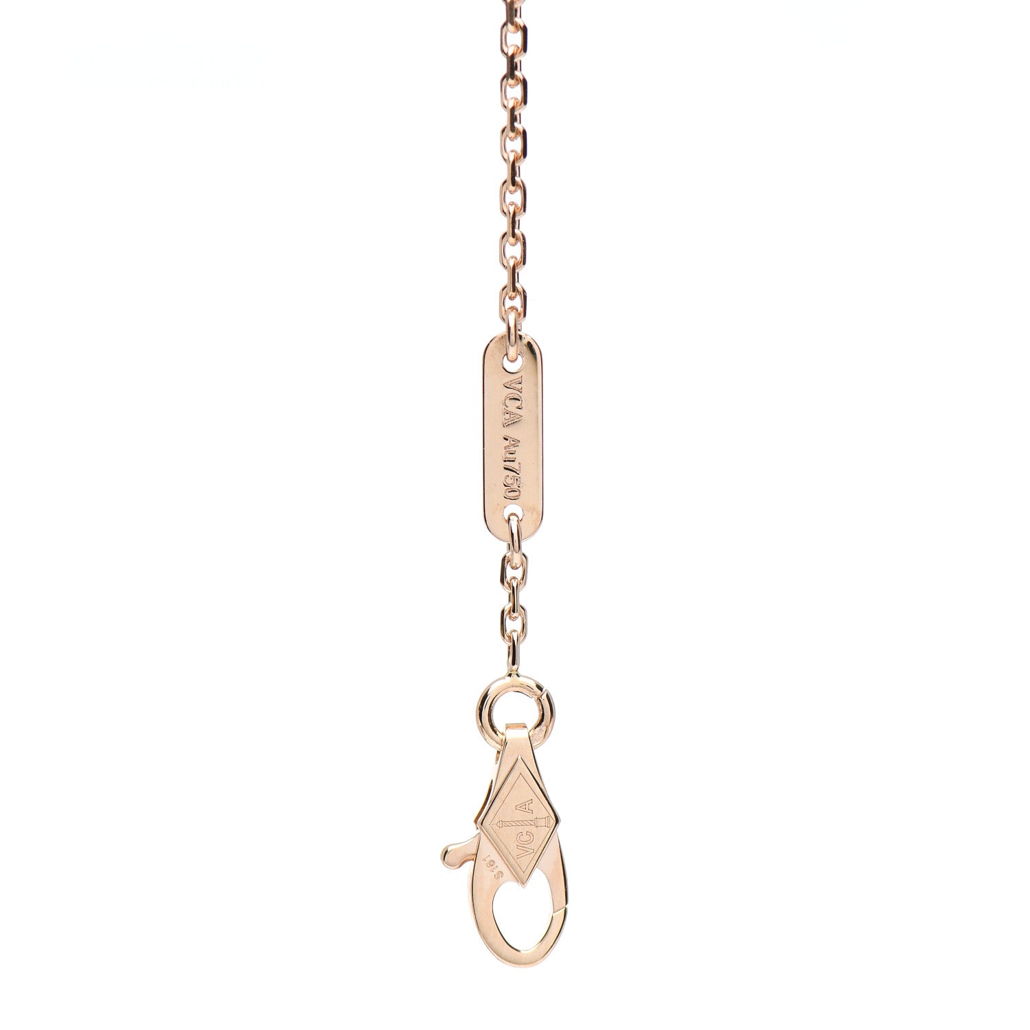 Van Cleef & Arpels 18K Rose Gold Sweet Alhambra Bracelet 3 of 3