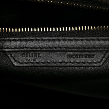 Celine Velluto Calfskin Mini Tri-Color Luggage Vanilla 6 of 10