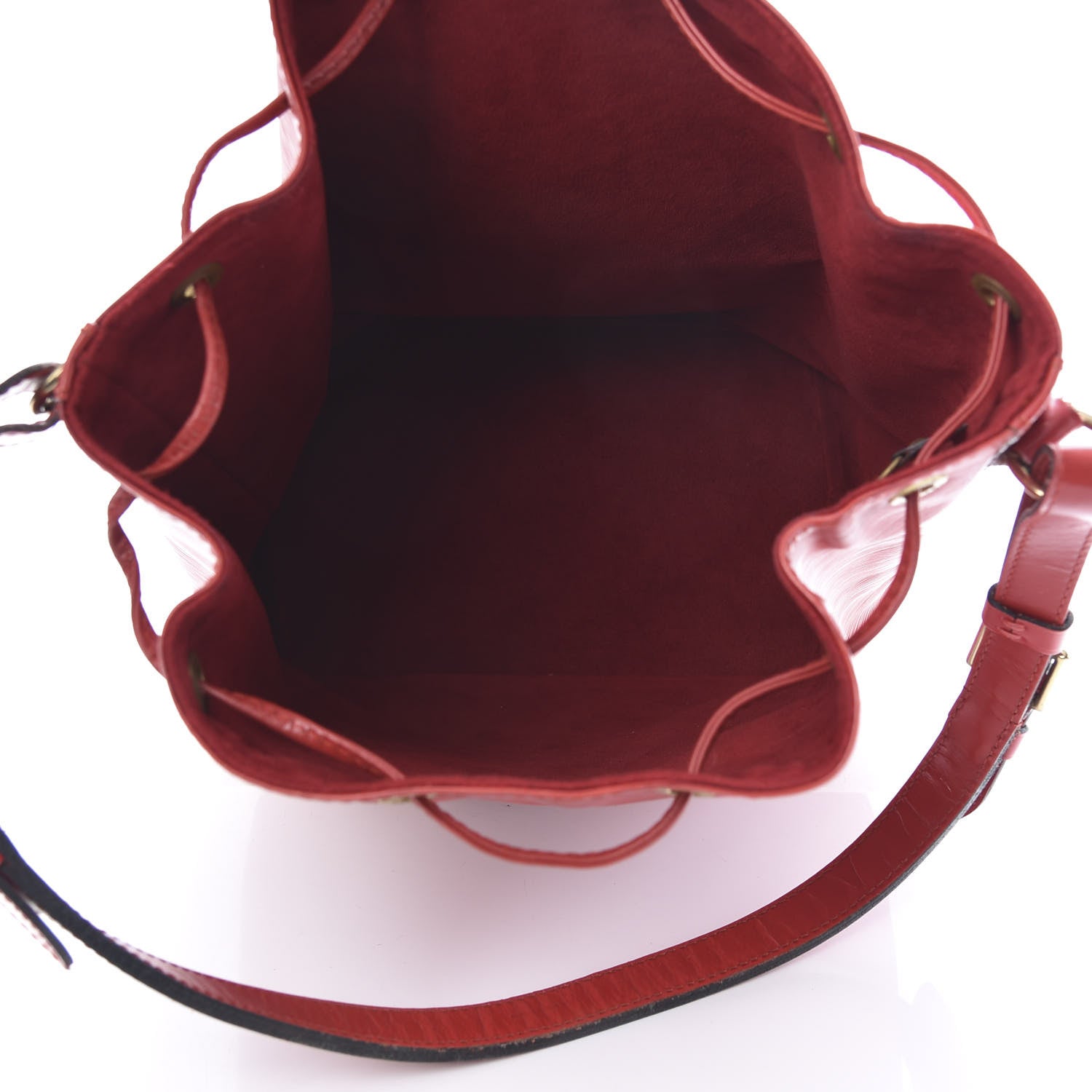 Louis Vuitton Epi Noe Castillan Red 5 of 16