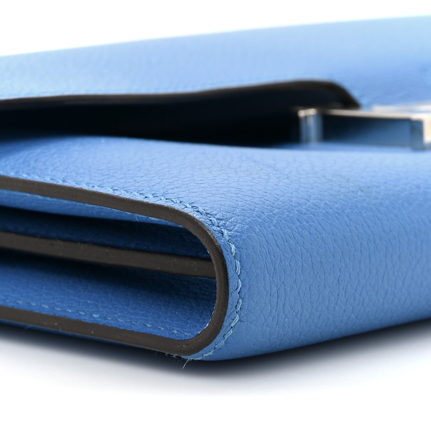 Evercolor Constance Long Wallet Bleu Zellige