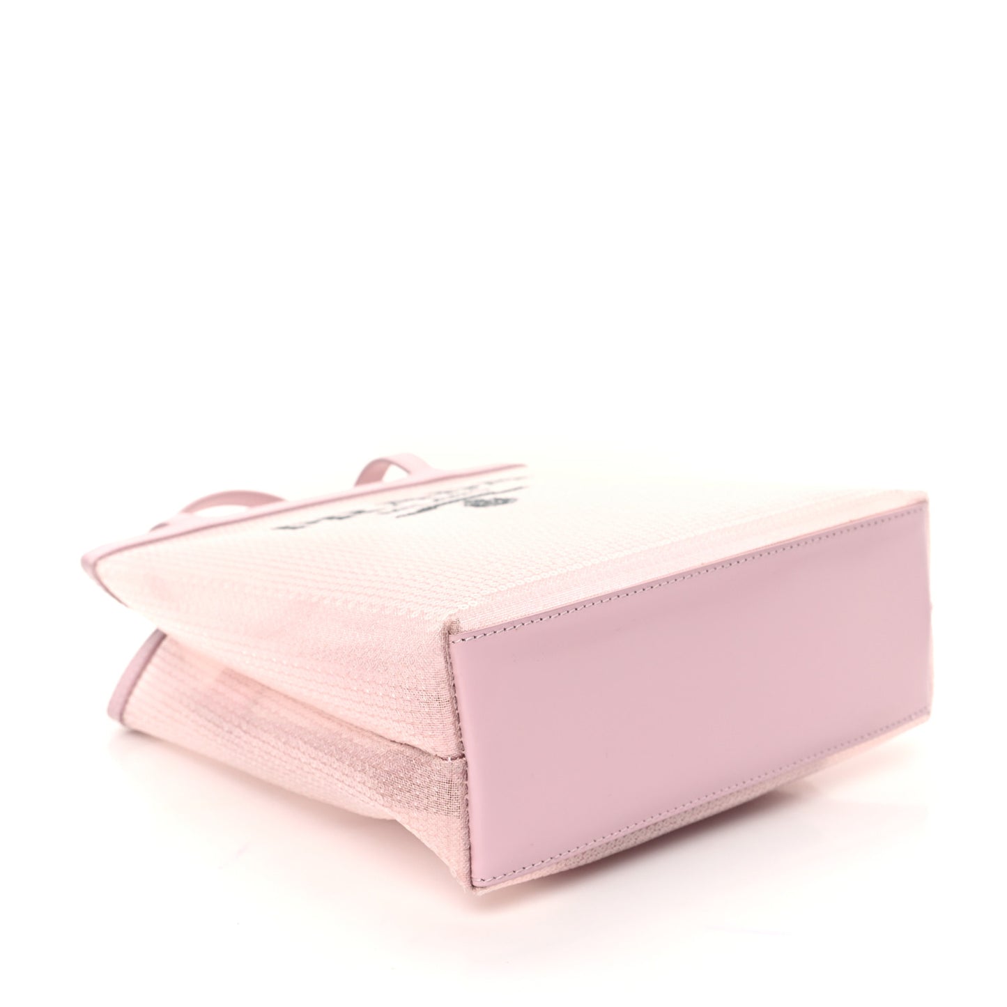 Sequin Mesh Small Tote Bag Pink