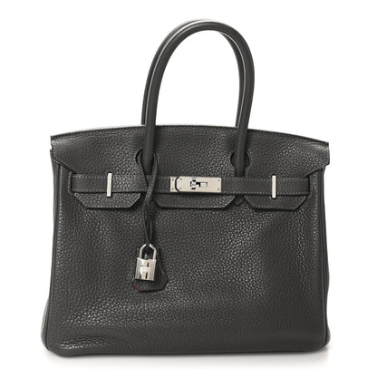 Hermes Togo Horseshoe Birkin 30 Etain Rose Mexico 1 of 10