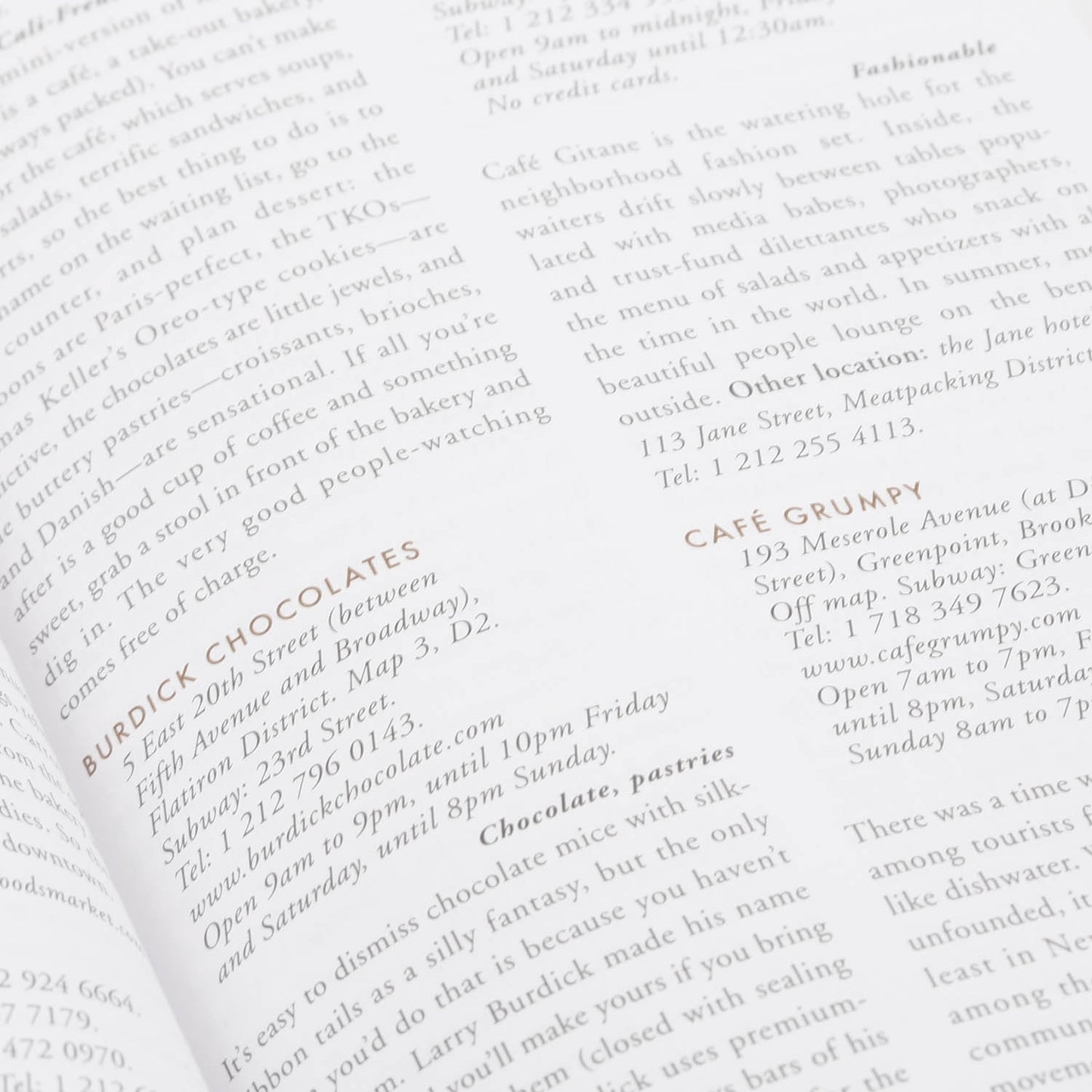 New York City Guide Book