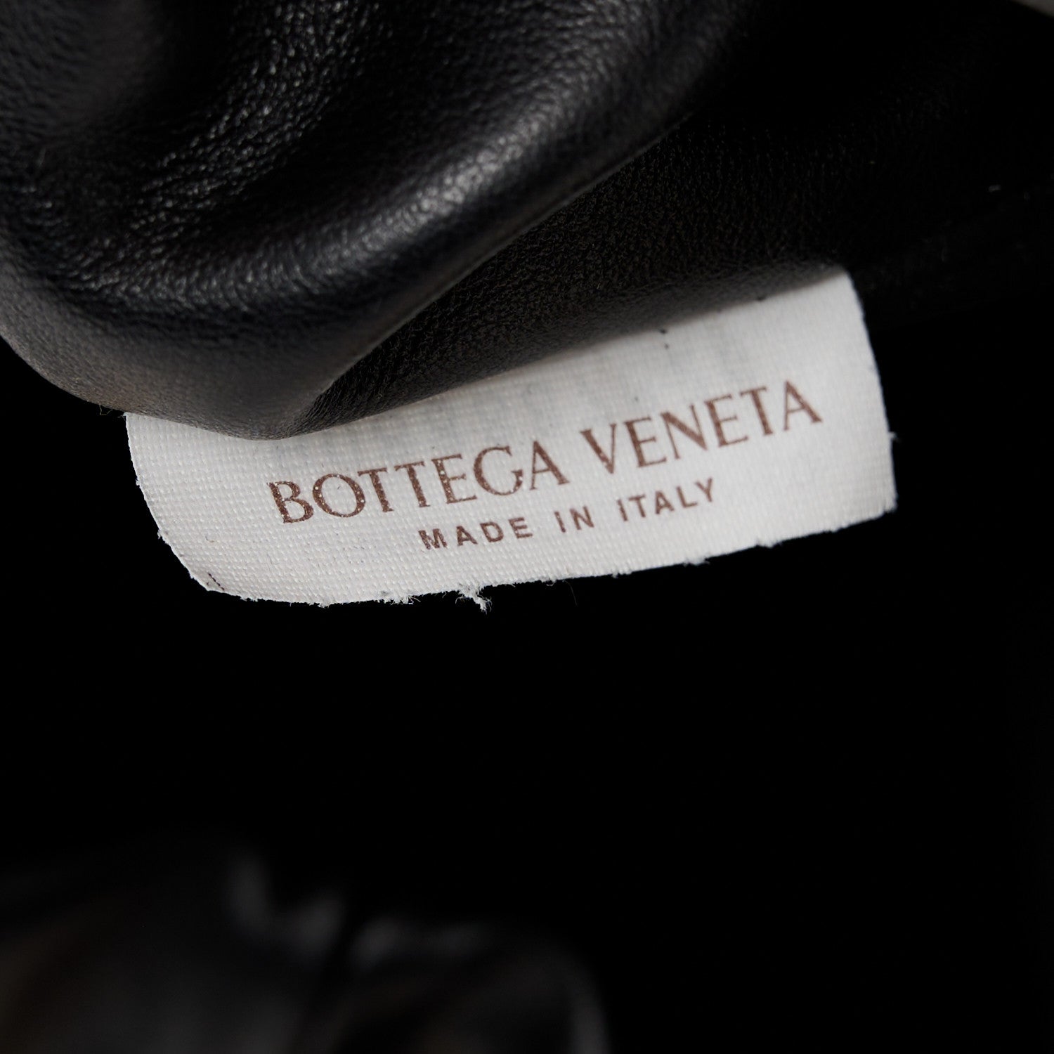 Bottega Veneta Metallic Bark Calfskin Embossed The Pouch Oversized Clutch Oro 8 of 11