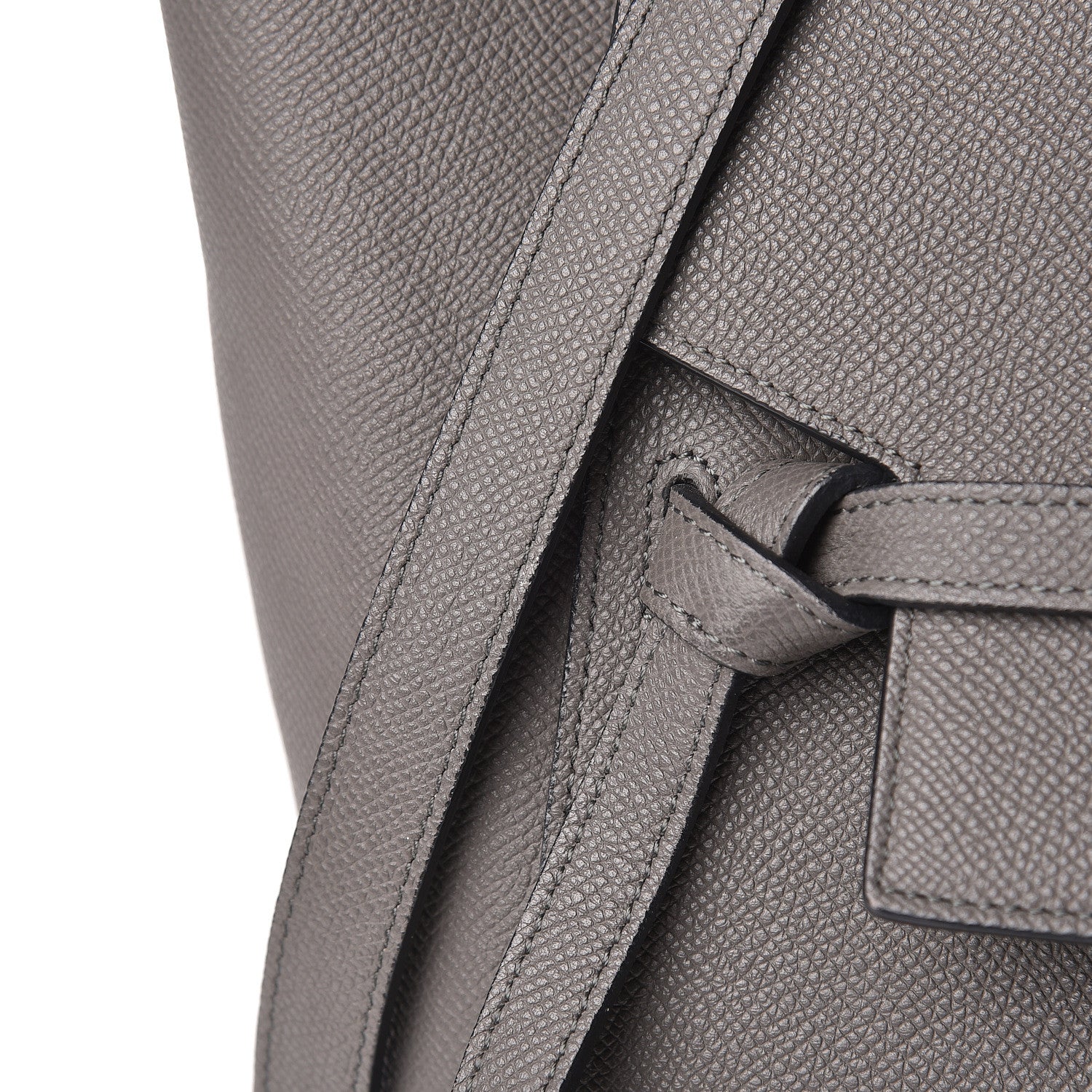 Celine Grained Calfskin Mini Belt Bag Grey 12 of 20