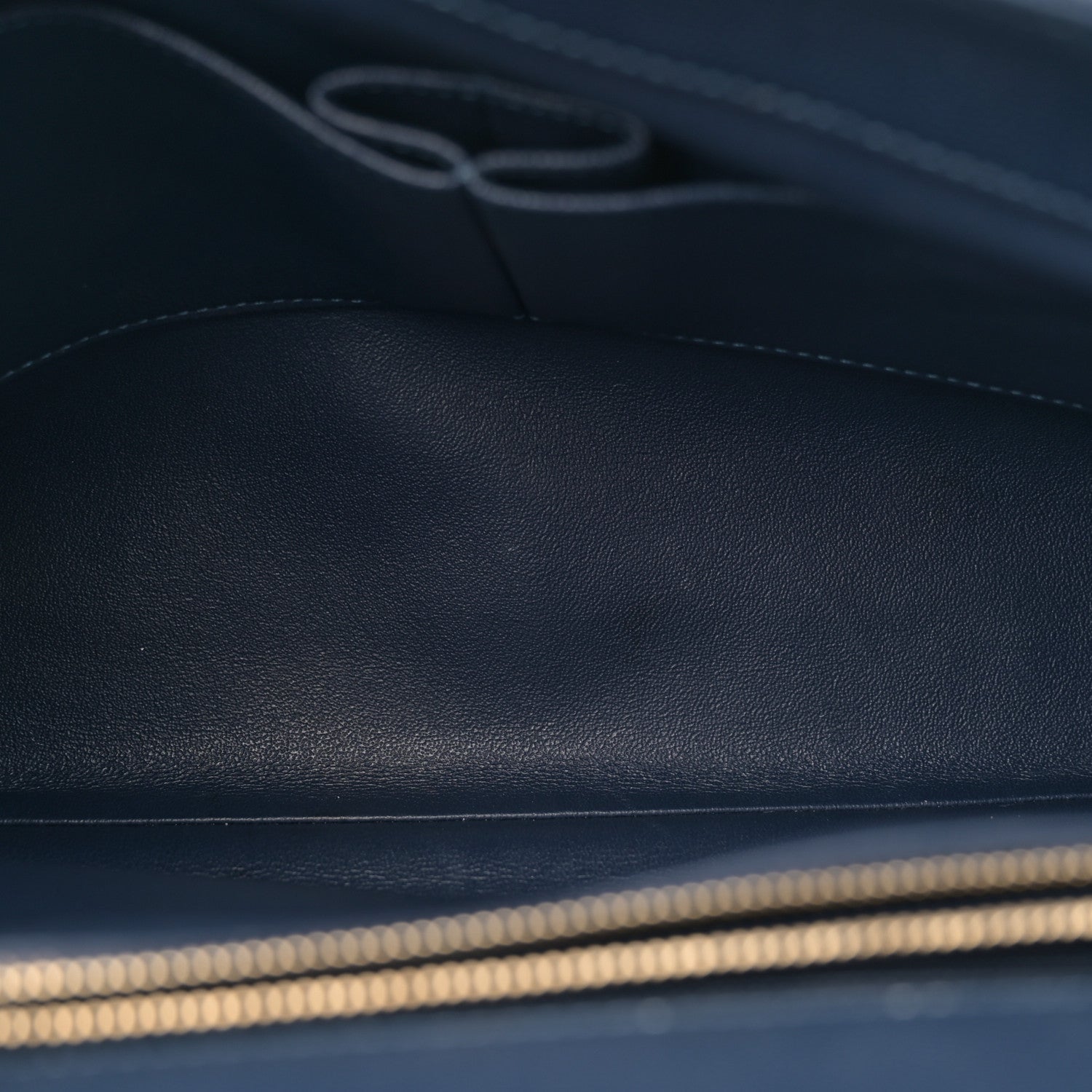 Chanel Caviar Lizard Quilted Medium Coco Handle Flap Navy 5 of 12