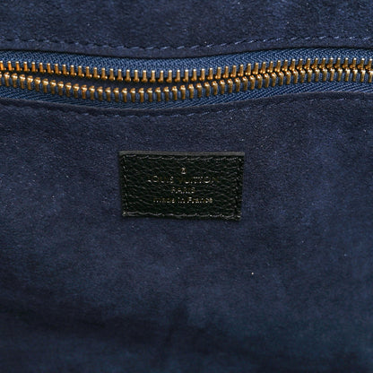 Louis Vuitton Empreinte Monogram Giant Neverfull MM Black 7 of 10