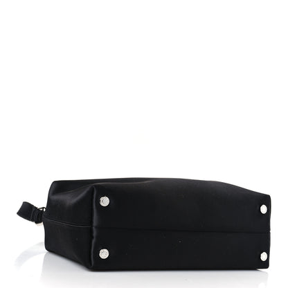 Alexander Wang Satin Crystal Heiress Pouch Black 3 of 10