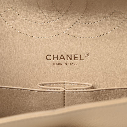 Chanel Caviar Quilted Jumbo Double Flap Beige Clair 6 of 14