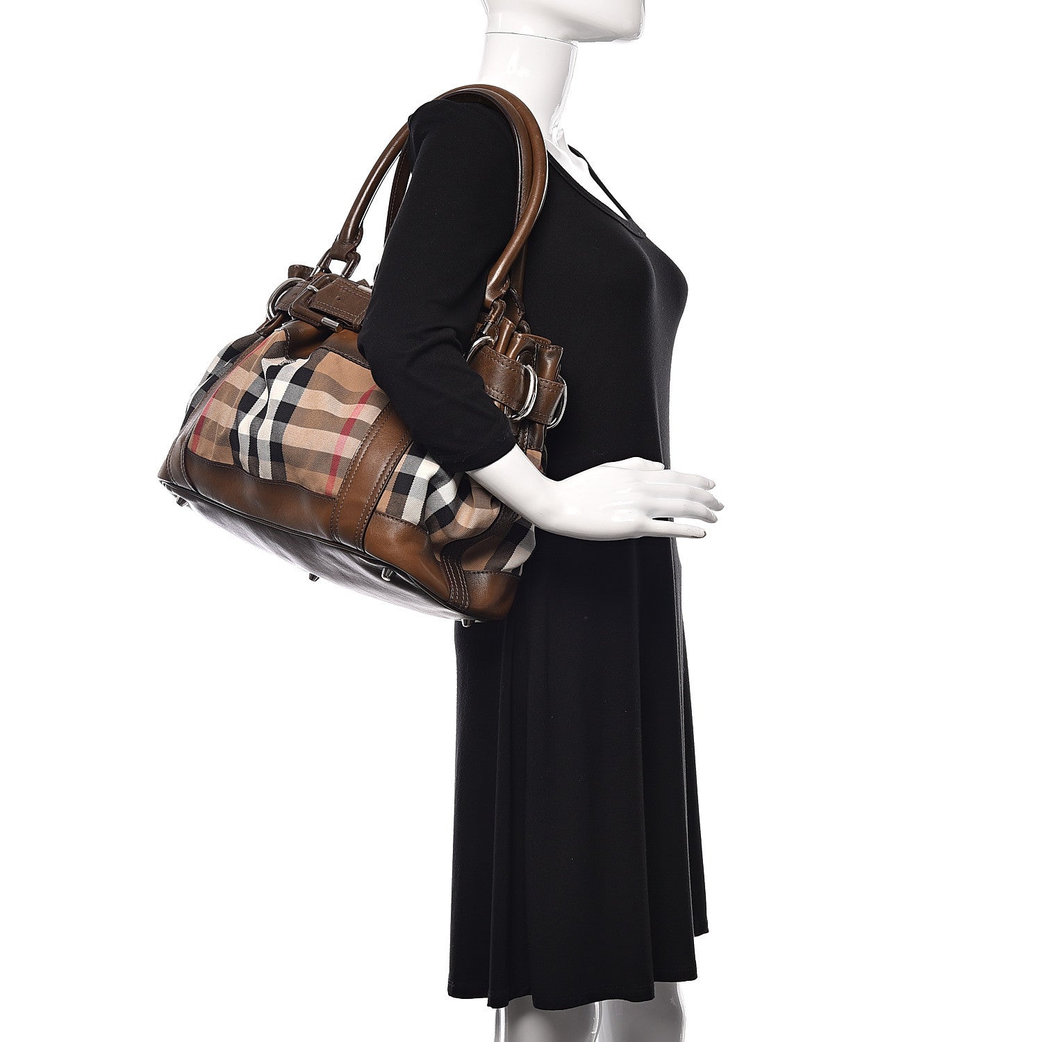 Burberry House Check Large Beaton Brown 2 of 13