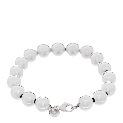 Tiffany Sterling Silver 10mm HardWear Ball Bracelet 2 of 4