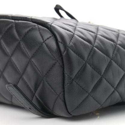 Chanel Lambskin Quilted Mini Urban Spirit Backpack Black 10 of 12