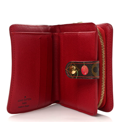 Louis Vuitton Monogram Cerises Compact Zippe Wallet 5 of 6